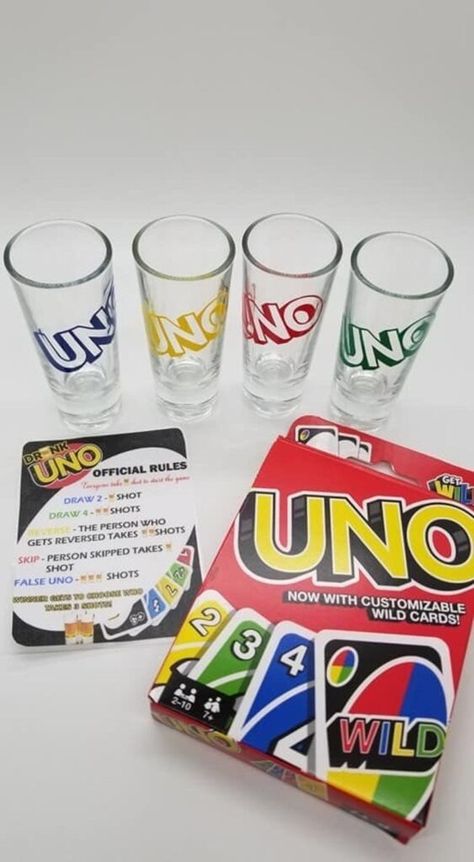 You Can Get A Drunk Version of The UNO Game - Love and Marriage Drunk Uno, Girls Night Drinks, Uno Game, Drunk Games, Diy Party Games, Drinking Games For Parties, Fun Drinking Games, Uno Card Game, Uno Cards