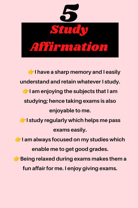 Manifestation For Studying, Manifestation For Exams, How To Study Regularly, Exam Affirmations Words, Manifestation For Passing Exam, Manifest For Exams, Positive Affirmation For Studying, Manifest Passing An Exam, Exam Pass Affirmation