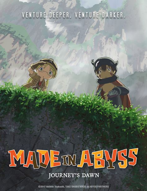 Made in Abyss is Coming To Theaters! Made In Abyss Poster, Abyss Anime, Anime Flower, Made In Abyss, Latest Anime, Anime Clothing, Popular Series, Anime Poster, Pretty Guardian Sailor Moon