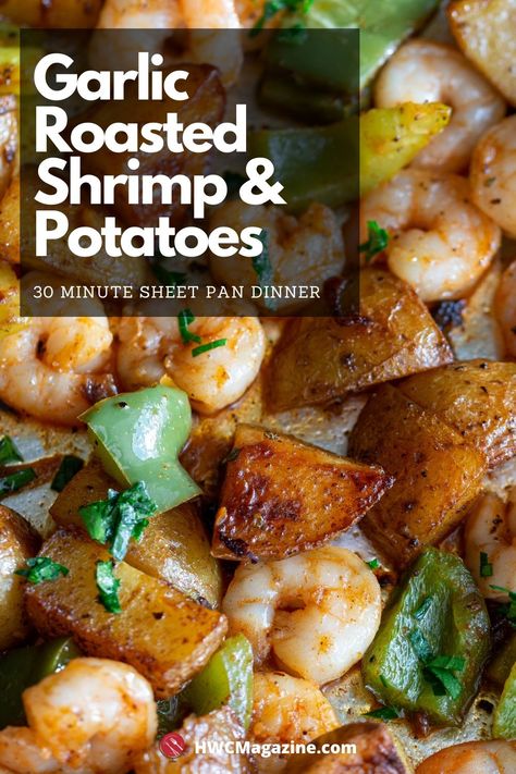 Buttery Shrimp With Peas And Potatoes, Meals With Shrimp And Potatoes, Oven Roasted Shrimp And Vegetables, Baked Shrimp Potatoes, Shrimp Potatoes Recipes, Sausage Shrimp And Potatoes, Sheet Pan Shrimp And Potatoes, Shrimp Recipes Potatoes, Shrimp Recipes With Potatoes