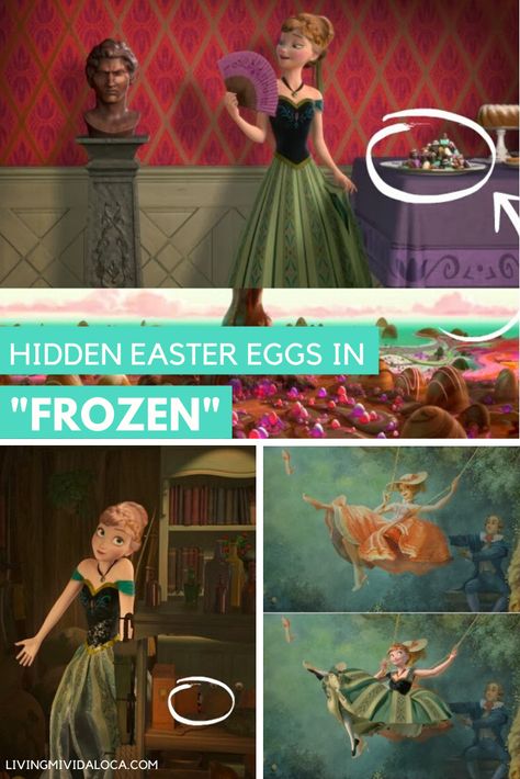 Here are a four different hidden gems that you’ll want to keep an eye out once you watch "Frozen" for the second time (or third… or fourth…). Frozen Easter Eggs, Latina Lifestyle, Easter Eggs In Movies, Flynn Rider And Rapunzel, Disney Easter Eggs, Disney Easter, Hidden Mickey, Disney Jokes, Walt Disney Studios