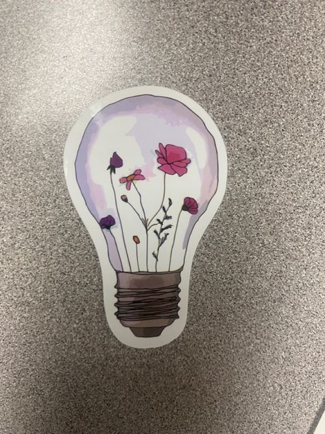 Bulb Drawing, Lightbulb Tattoo, Led Light Bulb, Artsy Fartsy, I Tattoo, Light Bulbs, Painting Ideas, Cute Drawings, Tatting