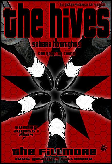 - The Hives concert Poster Artwork - #music #posterart #gigposters #TheHives #artwork #musicart http://www.pinterest.com/TheHitman14/music-poster-art-%2B/ The Hives Band, The Hives, Bill Graham, Band On The Run, Old School Skateboards, Concert Poster Design, Theatre Poster, Music Artwork, Boulder Co