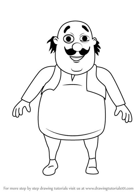 Here is my another funny coloring page if you need coloring page and contact me or inbox me, i'm ready to do any kind of custom Coloring page. #colorscoloringpage #coloringpagevideostar #editscoloringpage #editcoloringpage #drawcoloringpage #instaartcoloringpage #artistsoninstagramcoloringpage #paintingcoloringpage #coloringpagetherapy #therapycoloringpage Motu Patlu Png, Motu Patlu Drawing, Motu Patlu Cartoon, Cartoon Mandala, Robot Activity, Super Easy Drawings, Classic Drawing, Pikachu Drawing, Colour Drawing