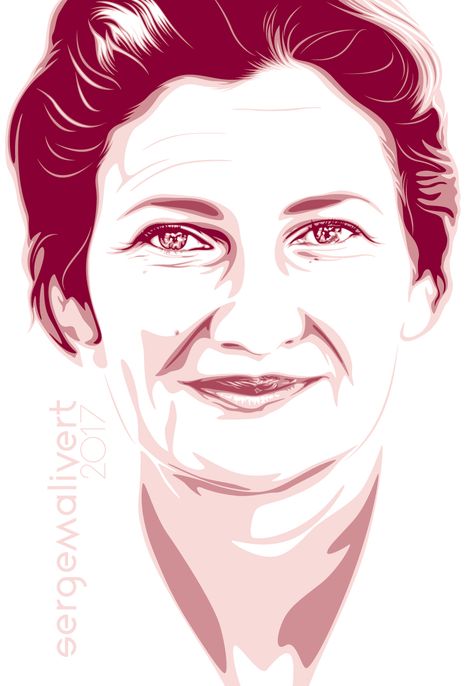 Simone Veil Serge Malivert, Veil Portrait, Celeb Portraits, Simone Weil, Simone Veil, Grayscale Image, Cool Face, Pop Art Portraits, Pop Art Posters