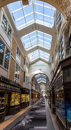 Modern Arcade Architecture, Mall Arcade, Contemporary Arcade Architecture, Arcade Architecture, Burlington Arcade Pasadena, Burlington Arcade, Burlington Arcade London, Beautiful London, Centre Commercial