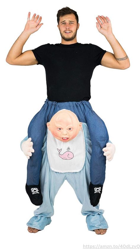 Baby Costume Adult, Baby Fancy Dress Costume, Funny Fancy Dress, Baby Fancy Dress, Human Legs, Fun Costumes, Baby Carrying, Inflatable Costumes, Baby Costume