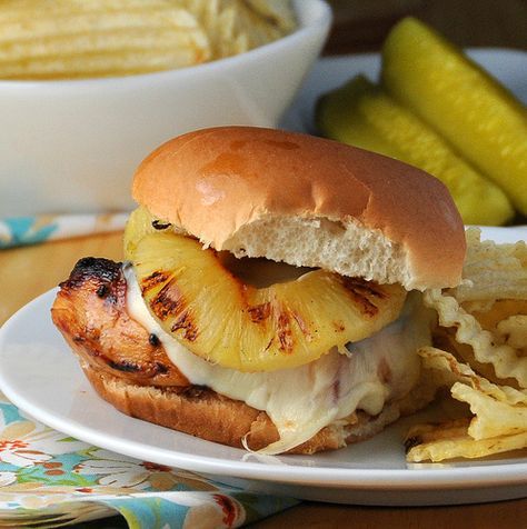 Hawaiian Chicken Sandwiches ~ The Way to His Heart Chicken And Pineapple Sandwich, Teriyaki Chicken Sandwiches, Pineapple Chicken Sandwich, Hawaiian Chicken Sandwiches, Teriyaki Chicken Sandwich, Hawaiian Chicken Sandwich, Sandwich Vegetarian, Bread Substitute, Hawaiian Chicken