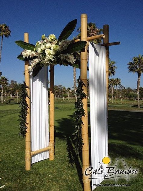 Bamboo Backdrop, Bamboo Wedding Arch, Bamboo Wedding, Diy Wedding Arch, Bamboo Decor, Bamboo Poles, Wedding Backdrop Design, Arch Decoration, Wedding Design Decoration