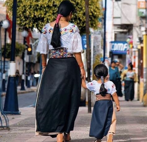 People are still proud of their roots, maintained this clothing, their language and their spirit. Otavalo, Ecuador.  Photo: @ecuador_funtrip #discover#learn#exploremore#Travel #traveldestinations#love#people#community#realpeople#heritage##streetlife#travellife#igtraveldestination Ecuador Clothes, Ecuadorian Clothing, Otavalo Ecuador, Native American Home, Wait For, Costumes Around The World, Mexico Culture, Mexican Women, Fashion Collage