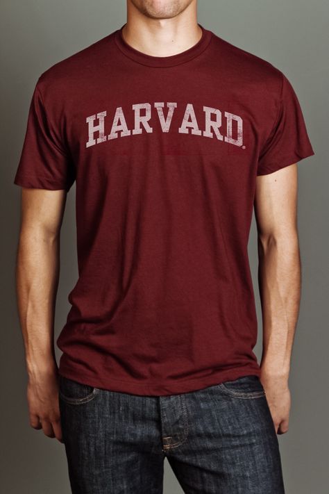 Harvard T-shirt Harvard Tshirt, Mens Fashion Clothing, College Gear, Ivy League Style, Online University, Harvard University, Ecommerce Store, Ivy League, Something Went Wrong