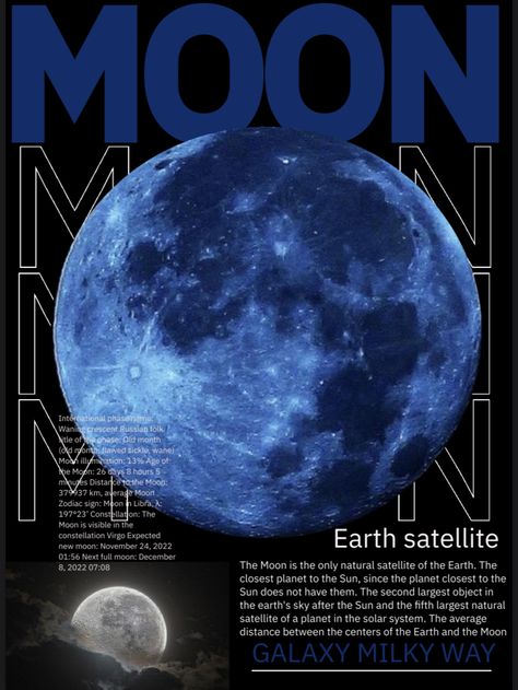 Poster, figma, design, графический дизайн, moon, Луна, Adobe photoshop. Blue Color Aesthetic, Blue Widget, Solar System Poster, Planet Poster, Blue Core, Grunge Posters, Color Aesthetic, Poster Aesthetic, Moon Poster