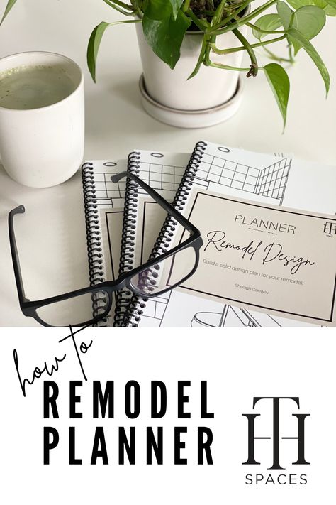 remodel design planner Renovation Planner, Organize Your Kitchen, Design Remodel, Planning And Organizing, Create A Budget, Remodels, Planner Design, Design Planning, Remodeling Projects