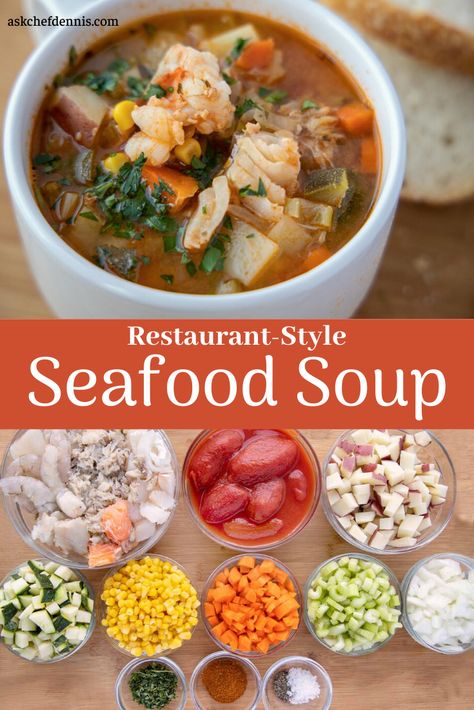 Seafood Broth Soup, Cajun Shrimp Soup, Seafood Soups And Stews, Fast Soup, Seafood Board, Seafood Soups, Pescatarian Meals, Seafood Stew Recipes, Fish Stew Recipes