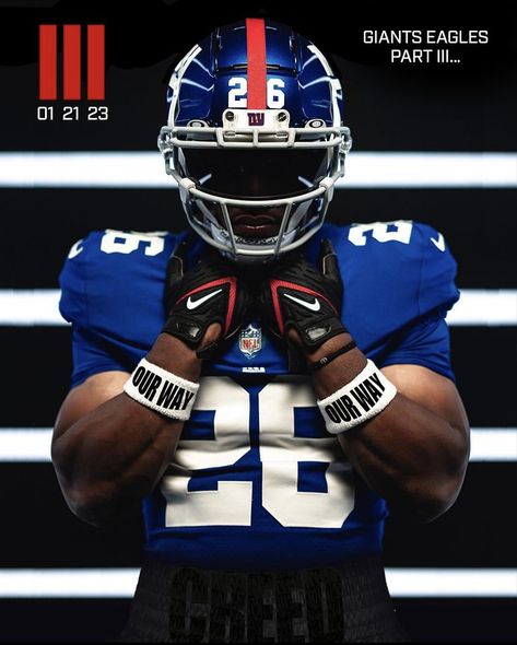 Running Back Drip, Ny Giants Football, Saquon Barkley, New York Giants Football, Football Players Images, Football Photography, Nfl Photos, Giants Football, Giants Fans