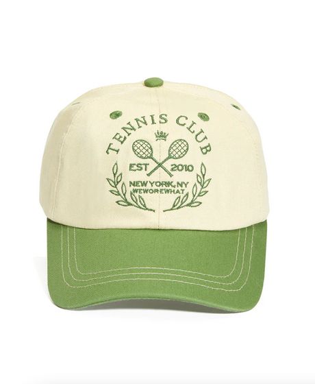 Tennis Hat, Green Wheat, Active Dress, Canvas Hat, Golf Dresses, Tennis Club, Shirt Design Inspiration, Tennis Fashion, Tennis Clubs