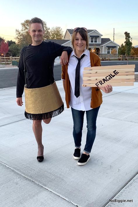 Leg Lamp Costume (FRAGILE) - DIY this classic costume! For laughs...have your man be the sexy leg lamp! #leglampcostume #leglamp #DIYCOSTUME #CouplesCostumes via @nobiggie Leg Lamp Costume Diy, Lamp Costume Diy, Leg Lamp Costume, Spooky Mirror, Lamp Costume, Halloween Mirror, Church Halloween, Christmas Story Leg Lamp, Christmas Party Costume