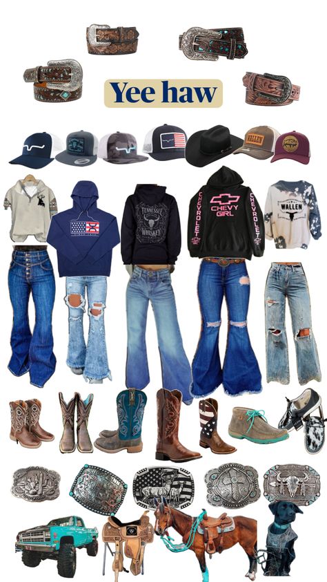 🤠🤠🤠 Cute Southern Outfits, Cute Easy Outfits For School, Country Western Outfits, Country Outfits Women, Job Clothes, Casual Country Outfits, Southern Outfits, Country Style Outfits, Western Wear Outfits