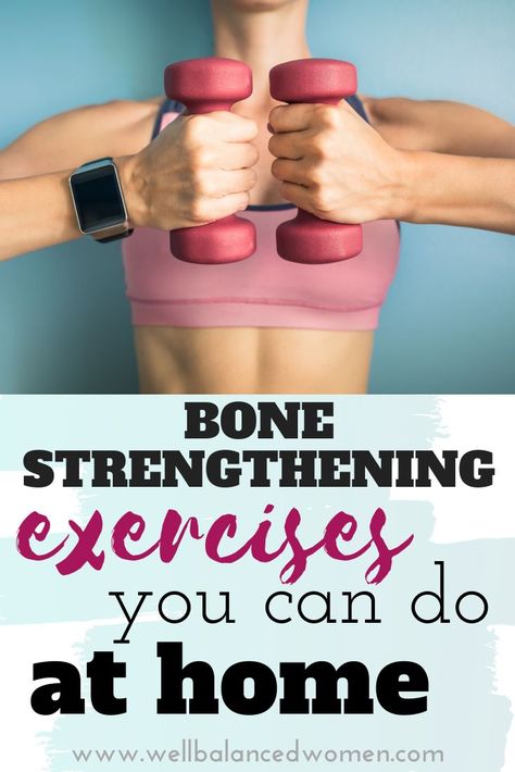 Bone Density Exercises, Bone Health Exercise, Weight Training For Beginners, Osteoporosis Exercises, Osteoporosis Prevention, Bone Strengthening, Weight Bearing Exercises, Strength Exercises, Plyometric Workout