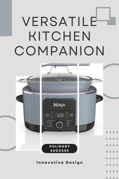 Hello, fellow food enthusiasts! I've recently discovered a kitchen game-changer, and I couldn't wait to share it with you - the Ninja Foodi PossibleCooker PRO. It's not just a multi-cooker; it's an 8-in-1 kitchen wizard that takes your cooking to the next level. From slow cooking to Dutch oven recipes and even steaming, it's a versatile kitchen companion. The integrated spoon and nonstick, oven-safe pot make cooking a breeze. Food Ninja, Multi Cooker, Ninja Recipes, One Pot Wonders, Kitchen Games, Dutch Oven Recipes, Essential Kitchen Tools, Ninja Foodi, Cooking Games