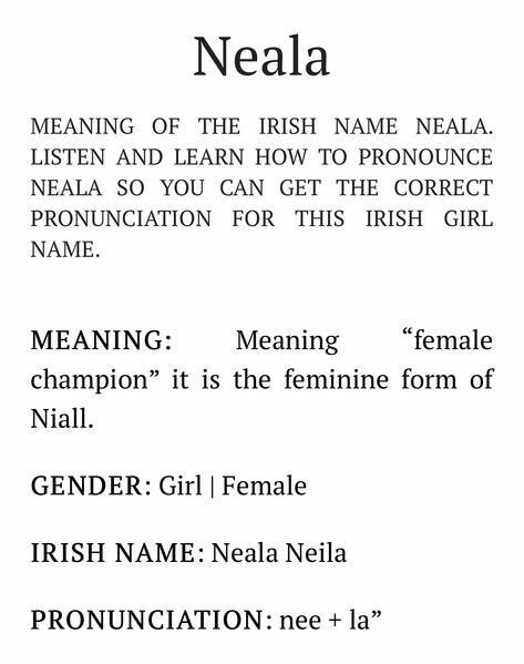 Girl Names Unique Rare With Meaning, Preppy Girl Names, Irish Girl Names, Girl Names Unique, Fantasy Character Names, Irish Names, Unique Words Definitions, Best Character Names