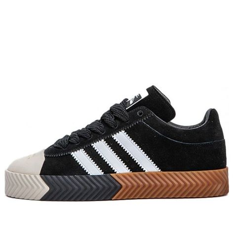 adidas Alexander Wang x Skate Super 'Core Black G28385 - MENS / UK8 / US8.5 / EU42 / CM26.5 Adidas Chunky Shoes, Adidas Alexander Wang, Casual White Sneakers, Core Core, Sneaker Outfits Women, Adidas Retro, Adidas Sneakers Women, Fab Shoes, Black Core