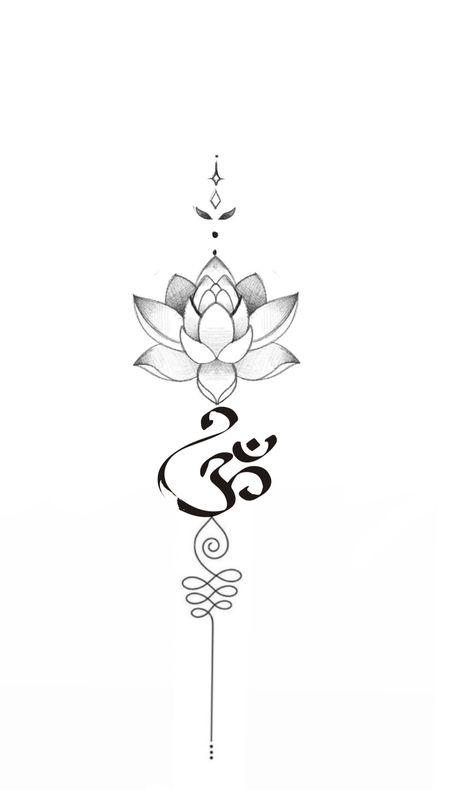 Om With Lotus Tattoo, Om Lotus Tattoo, Om Wrist Tattoo, Trishul Tattoo Designs, Trishul Tattoo, Om Tattoo Design, Purple Tattoos, Lotus Flower Tattoo Design, Tattoos Infinity