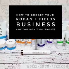 How to budget rodan and fields Direct Selling Business, Rodan Fields Skin Care, Field Marketing, Business Growing, Rodan And Fields Business, Bb Glow, Rodan And Fields Consultant, Writing Checks, Income And Expenses