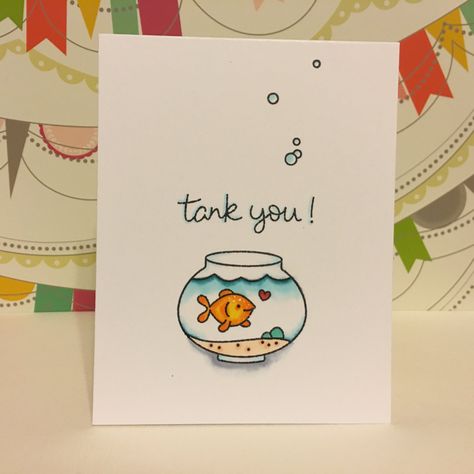 Thank U Cards, Funny Thank You Cards, Punny Cards, Funny Thank You, Cute Thank You Cards, Handmade Thank You Cards, Pun Card, Thanks Card, Birthday Cards For Friends