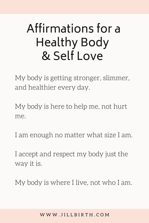 Want to lose weight and have your dream body? Here are five of my favorite health affirmations that I used to lose weight. Head to the blog for five more plus the health visualization practice that I use to cultivate a positive self image and healthy body. Lost Weight Affirmation, Affirmation For Positive Body Image, My Body Is Healthy Affirmations, Losing Weight Affirmations, Healthy Body Affirmations, Perfect Health Affirmations, Body Affirmations Positive, Healthy Body For Vision Board, Weight Affirmations