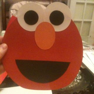 Elmo invitation Elmo Paper Plate Craft, Elmo Invitations, Paper Plate Craft, Paper Plate Crafts, Preschool Fun, Paper Plate, Craft Activities For Kids, Toddler Crafts, Fun Ideas