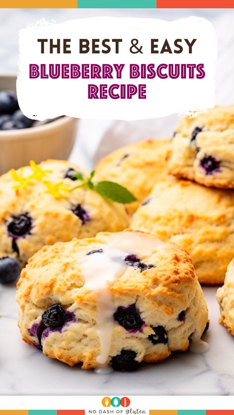 Blueberry Biscuits Blueberry Tea Biscuits, Lemon Blueberry Biscuits, Sweet Breakfast Biscuits, Sweet Blueberry Biscuits, Blueberry Biscuits With Glaze, Easy Blueberry Biscuits, Buiscits Recipes, Breakfast Biscuits Recipe, Blueberry Biscuits Recipe