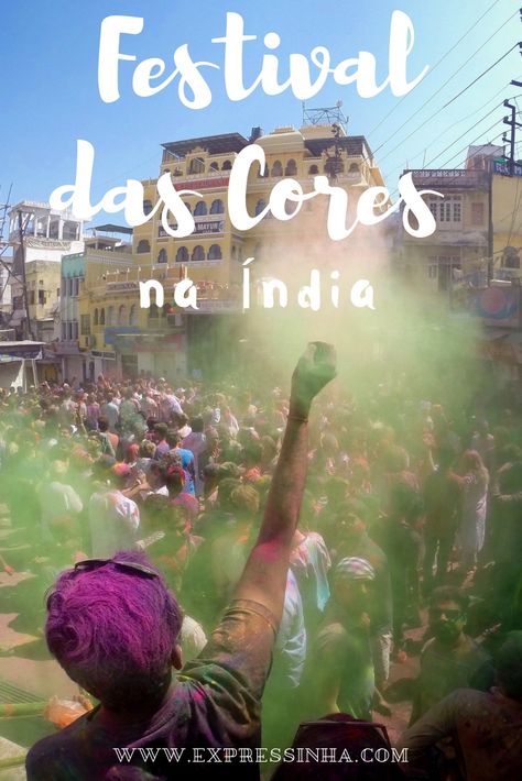 O Festival das Cores ou Holi Festival na Índia é uma festa maravilhosa pelo significado e pelo mar de cores! Veja todas as dicas para aproveitar o Holi! #holi #holifestival #india #udaipur #festivaldascores #viagem India Udaipur, Holi Festival, Happy Holi, Udaipur, India Travel, Amazing Destinations, Laos, Travel Blogger, Travel Tips