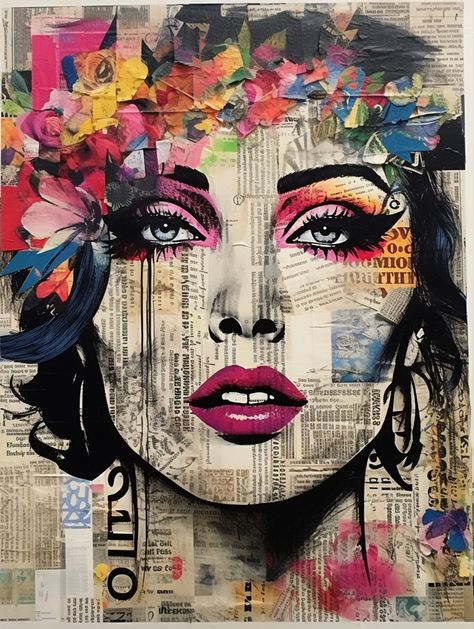 Our books are full of copyright free collage elementd Collage Of Faces, Collage Art Mixed Media Portraits, Collage Faces Art, Paper Collage Art Abstract, Collage Art Portrait, Face Collage Art, Fashion Collage Design, Collage Dolls, Portrait Collage Art