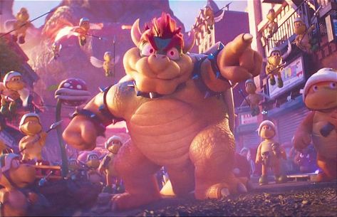 𝘔𝘰𝘷𝘪𝘦: 𝘛𝘩𝘦 𝘚𝘶𝘱𝘦𝘳 𝘔𝘢𝘳𝘪𝘰 𝘉𝘳𝘰𝘴 𝘔𝘰𝘷𝘪𝘦 (2023) The Super Mario Bros Movie Bowser, Bowser Mario Movie, Movie Bowser, King Bowser, Super Mario Bros Film, Lizard Man, Mario Movie, Bowser Jr, King Koopa