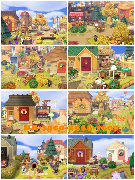 Acnh Henry, Acnh Ankha House Ideas, Acnh Lucky, Acnh Villagers, Dream Address, Acnh Ideas, Animal Crossing, Front Yard, House Ideas