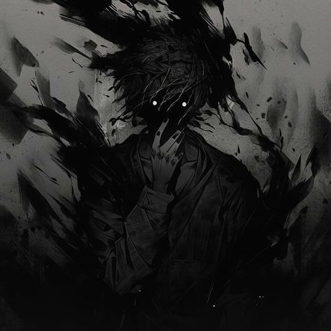 Horror Anime, Dark Horror, Dark Evil, Japon Illustration, 다크 판타지, Dark Anime Guys, Anime Cover Photo, Arte Obscura, Fantasy Paintings