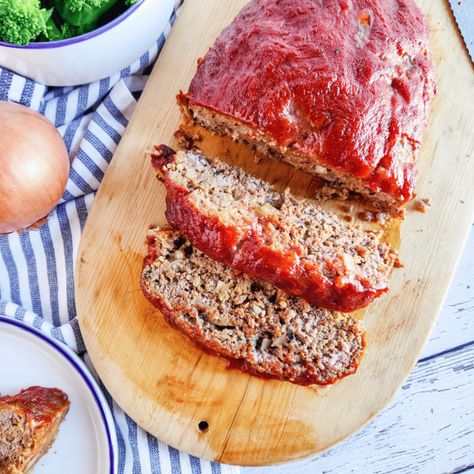 Hatch Green Chile Meatloaf Recipe - Milk Glass Home Meatloaf Ingredients, Hatch Green Chile, Chile Peppers, Chile Pepper, Meatloaf Recipe, Glass Home, Nutrition Labels, Meatloaf Recipes, Green Chile