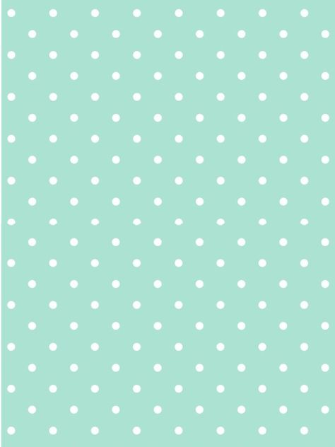 Refrance Photo, Rh Patterns, Aesthetic Mint, Mint Choco, Mint Aesthetic, Mint Wallpaper, Polka Dots Wallpaper, Page Decoration, Choco Chips