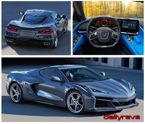 Corvette E Ray, 2023 Chevrolet Corvette, 2024 Corvette, Chevy Corvette C8, Corvette C8, Corvette Z06, Awesome Cars, 70th Anniversary, Sweet Cars