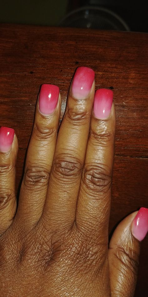 Raspberry Color Nails, Color Nails, Raspberry Color, Nail Color, Pink Ombre, Bright Pink, Nail Colors, Raspberry, Nails