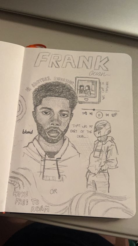 Frank Ocean Spread Sketch, drawing Frank Ocean Drawing Easy, Frank Ocean Sketch, Ocean Drawing Easy, Frank Ocean Drawing, Easy Graffiti, Easy Graffiti Drawings, Ocean Drawing, Poster Idea, Graffiti Style Art