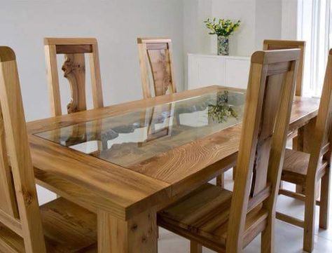 Small Dining Table Apartment, Latest Dining Table, Wood Slab Dining Table, Wooden Dining Table Designs, Oak Extending Dining Table, 4 Seater Dining Table, Diy Dining Room Table, Dining Table Design Modern, Solid Oak Dining Table