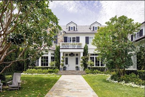 LeBron James Selling Massive Brentwood Mansion Brentwood California Homes, Vision Binder, East Coast Aesthetic, Brentwood California, Coast Aesthetic, Masonry Fireplace, House Facades, Los Angles, Hip Roof