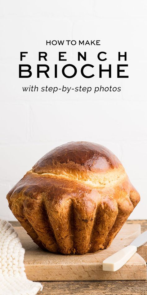 Brioche Bread Recipe, French Brioche, Brioche Loaf, Brioche Recipe, A Loaf Of Bread, Brioche Bread, Best Bread Recipe, Loaf Of Bread, Savoury Recipes