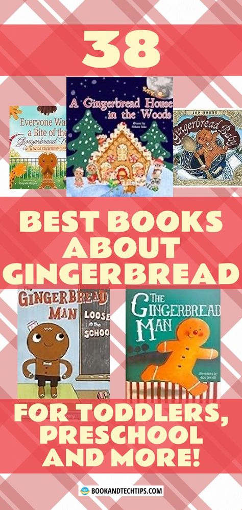 book cover collage with books about gingerbread Gingerbread Man Book, Gingerbread Story, Books For Preschool, Gingerbread Baby, Gingerbread Theme, The Gingerbread Man, Kindergarten Books, Winter Preschool, Preschool Books