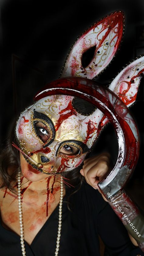 Splicer Bioshock, Splicer Cosplay, Bioshock Splicer, Bunny Halloween Makeup, Bioshock Tattoo, Bioshock Cosplay, Best Costume Ever, Bunny Halloween, Halloween Makeup Diy