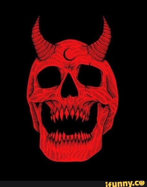 Tap to see the meme Red Skull Aesthetic, Skull Icon Aesthetic, Red Skull Art, Medusa Anime, Demon Aesthetic, Skull Icon, Devil Aesthetic, Red Aesthetic Grunge, Ocean Nature