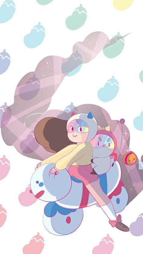 Bee Puppycat Wallpaper, Puppy Cat And Bee Wallpaper, Bee And Puppycat Wallpaper Aesthetic, Bee And Puppycat Wallpaper Iphone, Bee And Puppycat Background, Bee And Puppycat Wallpaper, Puppycat Wallpaper, Bee Puppycat, Bee And Puppycat