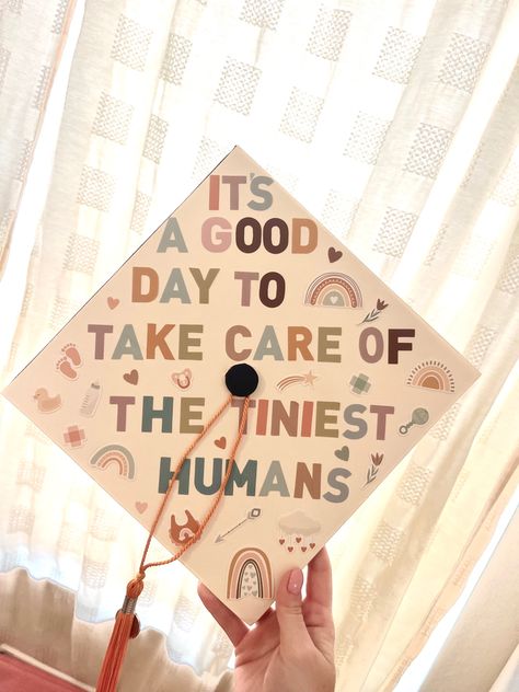 Pediatric Graduation Cap, Nicu Nurse Grad Cap, Picu Nurse Graduation Cap, Grad Caps Nursing, Picu Nurse Aesthetic, Nursing Caps Graduation, Nicu Graduation Cap, Peds Nurse Graduation Cap, Mailbox Bulletin Board